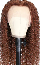 Load image into Gallery viewer, EMMA Brown Wig Lace Front Wig Curly Brazilian Hair