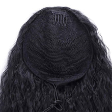 Load image into Gallery viewer, KINKY WAVY PONYTAIL 22&#39;&#39; Synthetic Hair With Two Plastic Combs